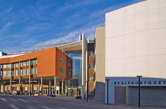 Realfagbygget på Gløshaugen campus, NTNU, Trondheim